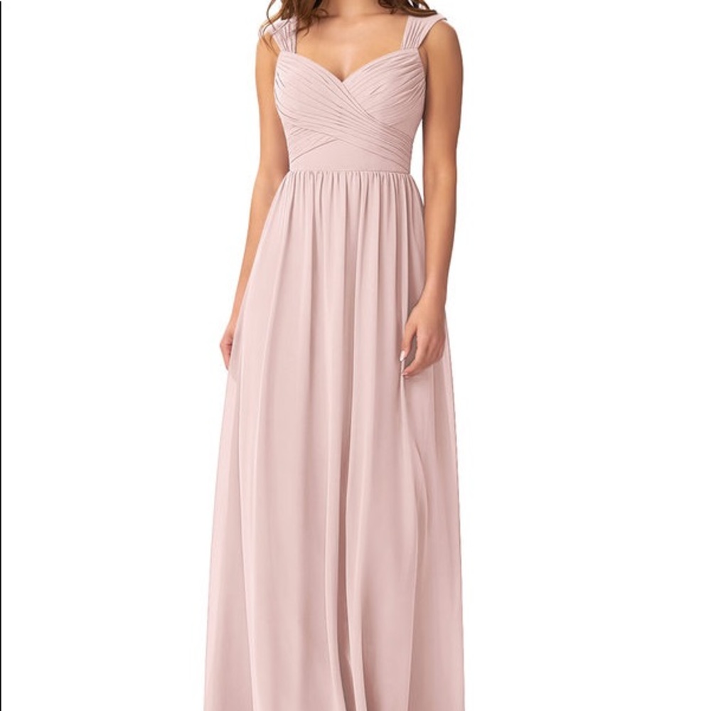 Azazie Dusty Rose Bridesmaid Prom Dress Gown